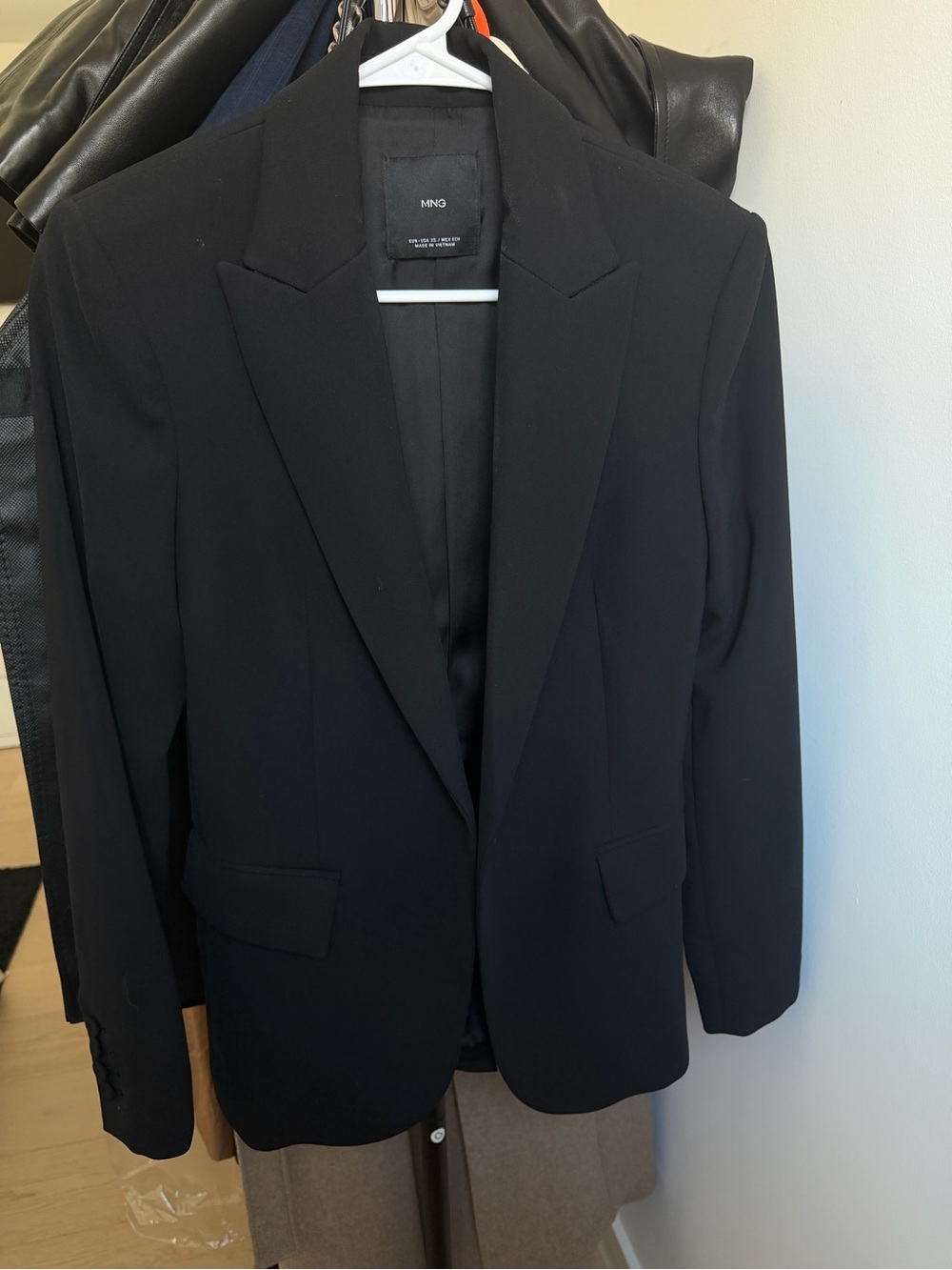 Mango Black Women's Tailored Blazer